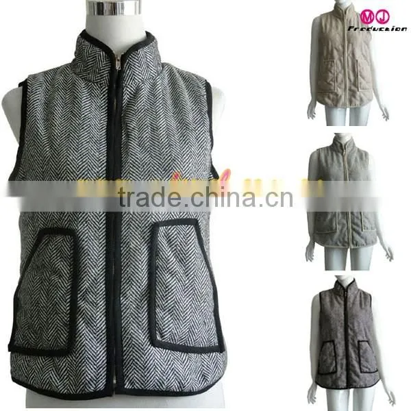 Factory winter vest wholesale fleece vest