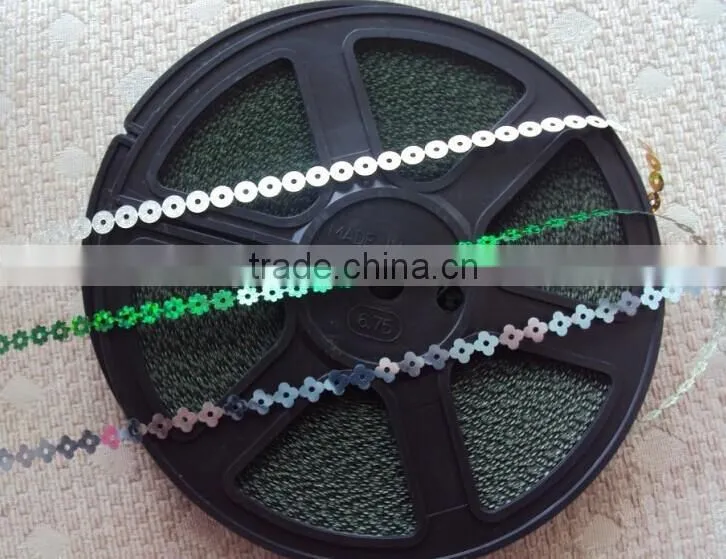 metal color changing durable sequin for textile