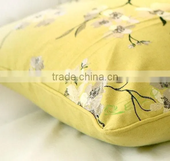 New Fashion Wholesale Plain White Linen Pillow Covers