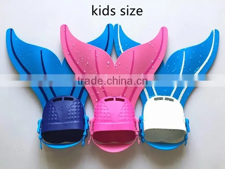 Silicone Material and Child Age Silicone Swimming Flippers