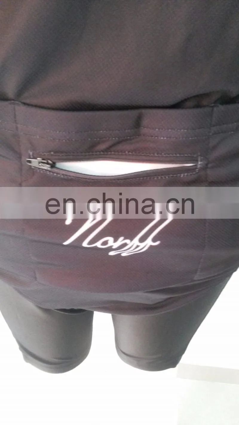 Black cycling wear custom cycling jerseys design plain cycling jersey no logo