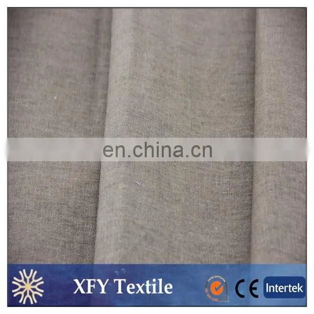 30% linen 70% viscose linen viscose blend fabric for curtains