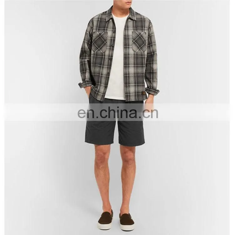 Inport Import Company Wholesale Charcoal Cotton Drawstring Shorts For Men