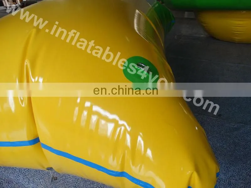 Commercial customized inflatable water blob for kids n adults