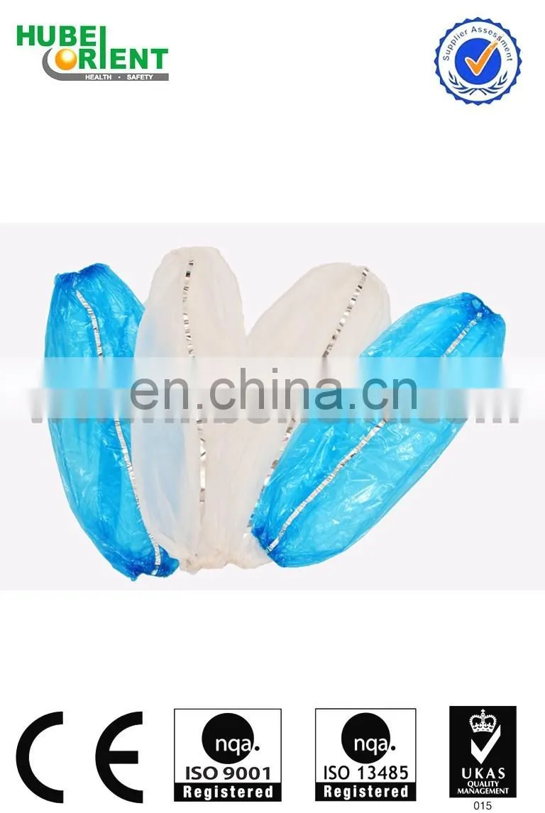 Disposable PP/PE metal detectable oversleeve