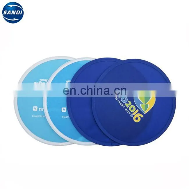 Promotional custom polyester/ nylon foldable frisbee