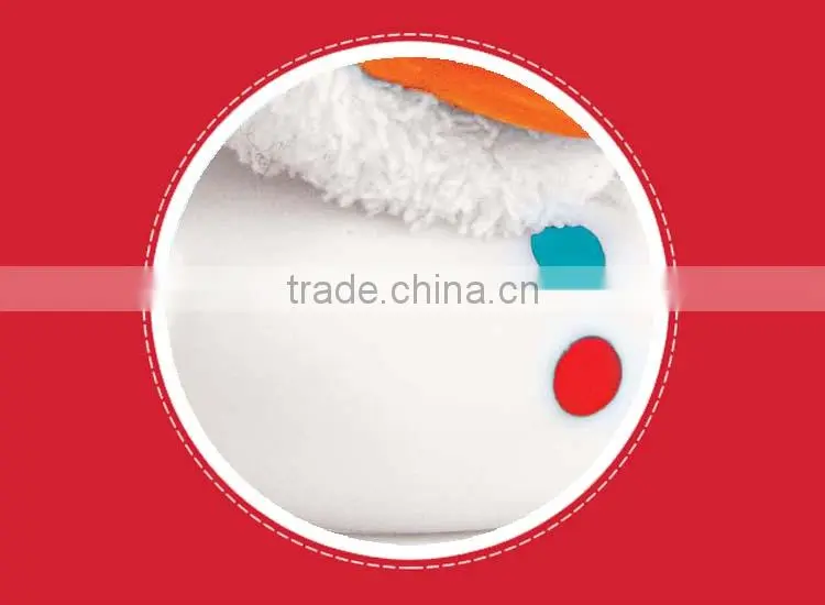 Hot sale nice looking cute christmas snowman rubber duck