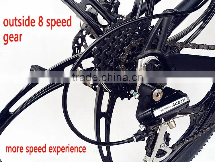 26inch magnesium central motor electric bicycle mountain bicycle for adults