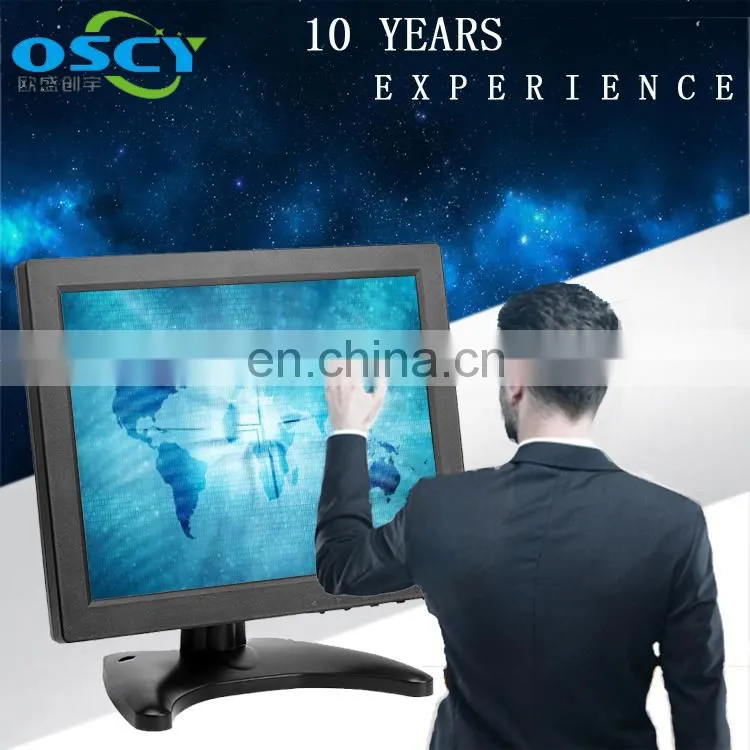 10 inch Small Industrial Lcd Av Full Vga Input Size Pc Monitor Hd