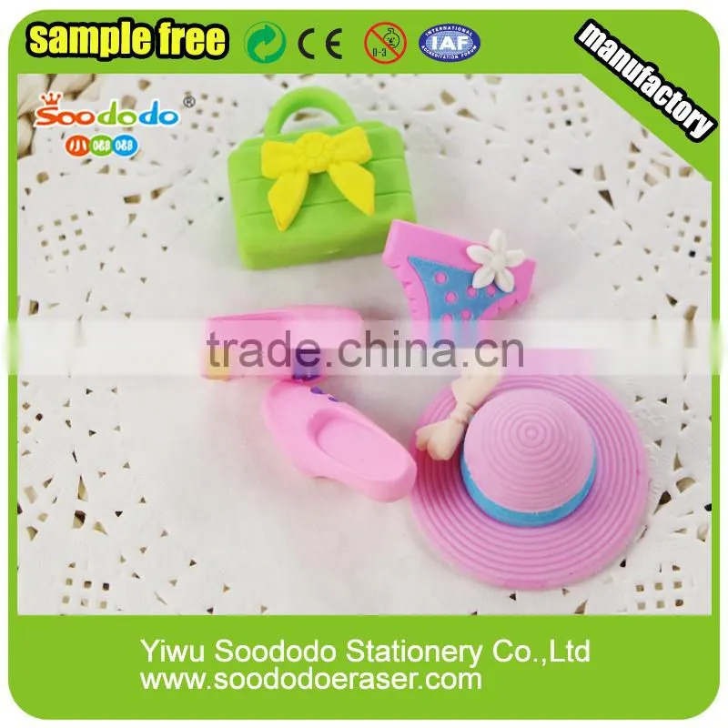 Soododo pencil eraser,school eraser,fancy erasers