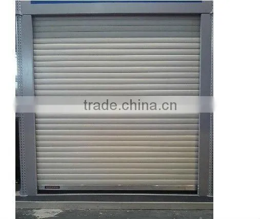 louver door rolling door exterior louvered door wanjia factory