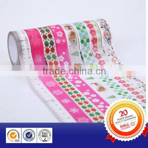 decoration tape made from Wash paper tape