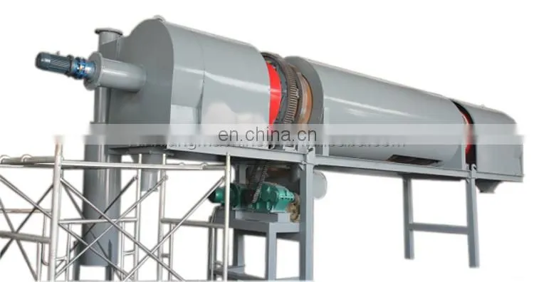 sawdust coconut shell wood charcoal air flow continuous hydrothermal carbonization furnace stove carbonization kiln oven