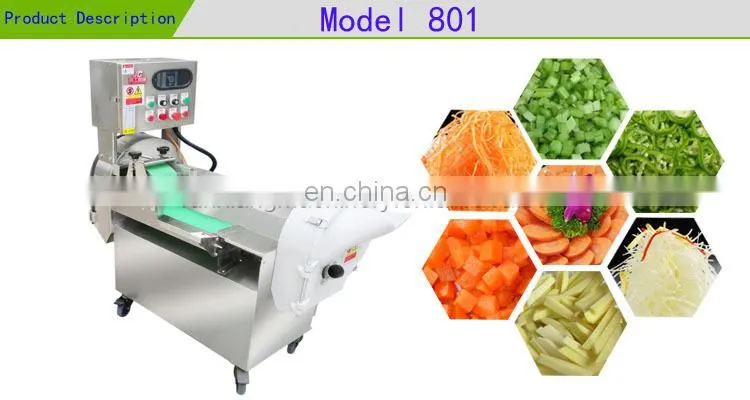 Industrial Leaf Root Vegetable Fruit Cutting Machine Sweet Potato Carrot Cutter Slicer Dicing machine