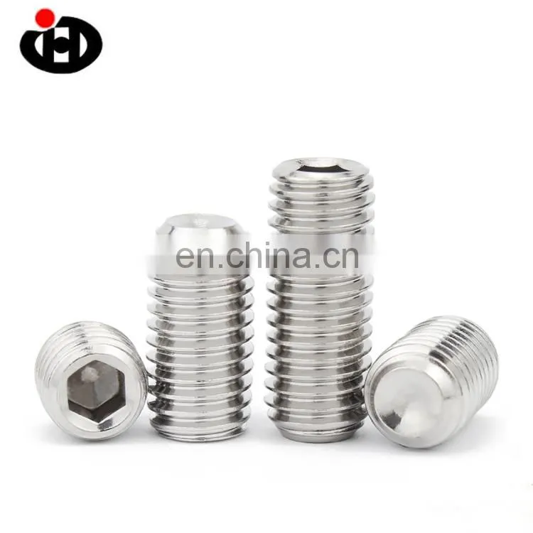 High Tensile JINGHONG Hex Socket Cup Point Set Screw