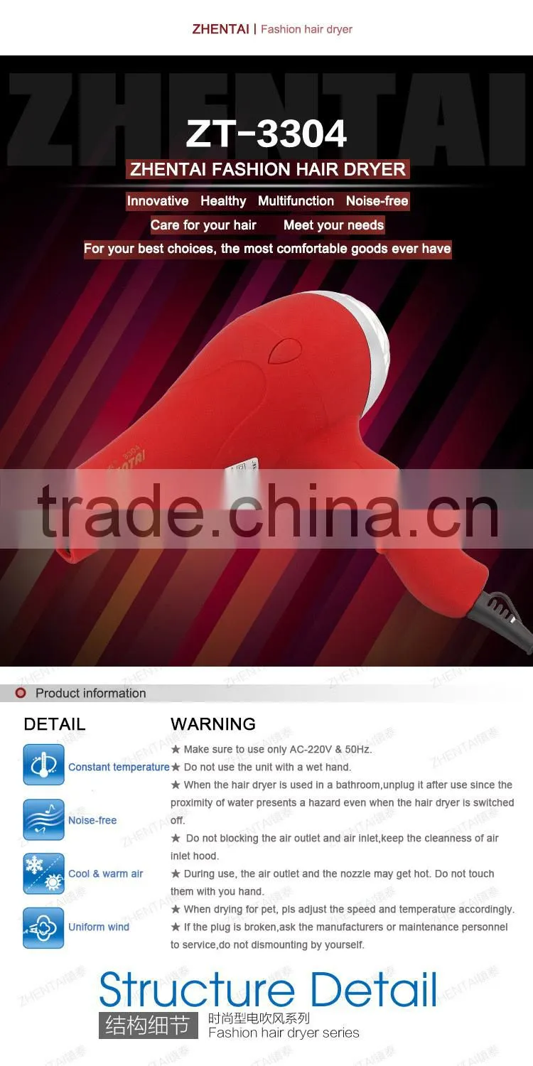 Professional Hair Dryer Salon Standing Hair Dryer Fashionable Hair Dryer