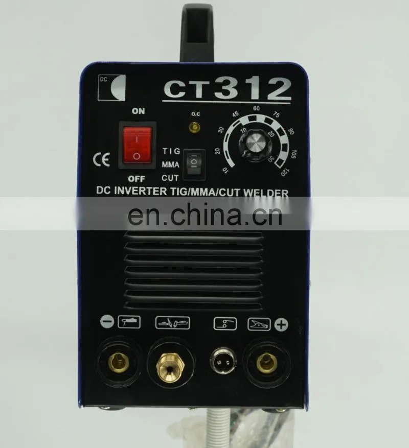 110V/220V inverter mma/tig/cut multi-function welding machine CT-312 for sale