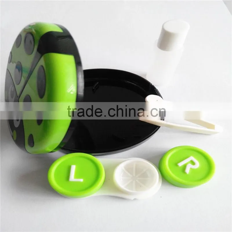 ningbo branded glasses case contact lens, crazy contact case