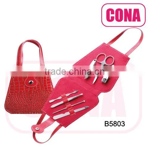 best quality fashion hand bag manicure set manicure tools