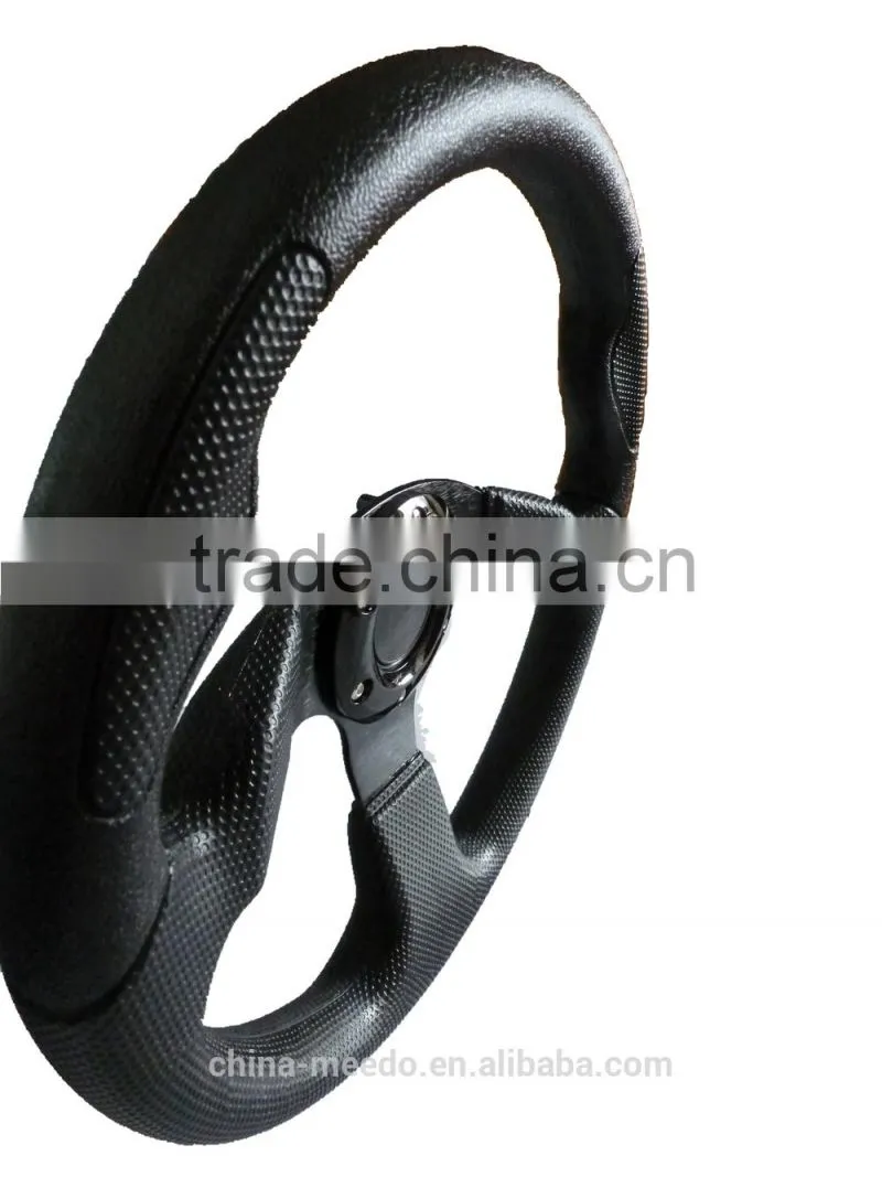 Simple fashion international fan low-key luxury connotation Universal PU car steering wheels