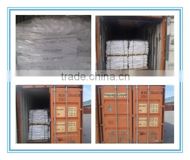 90.0 mm 92% Alumina grinding ball with high efficiency