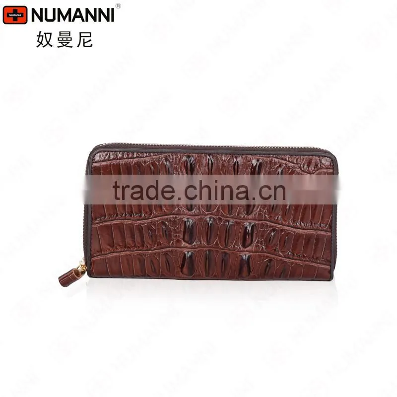 hot sale man hand genuine women leather wallet