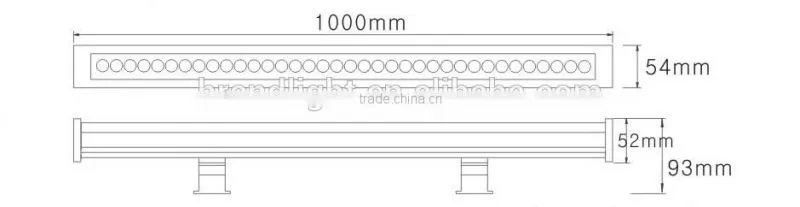 China Factory Cheap LED Landscape Lights RGB Outdoor LED Light Wall Washer 36w