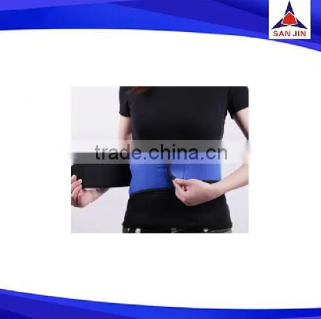 black high quality fat burning elastic waist slimming belt