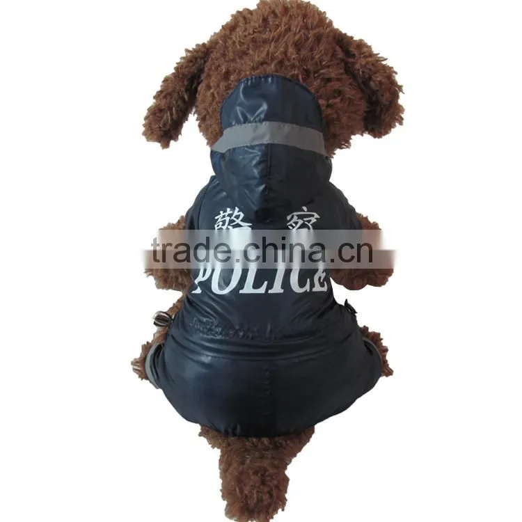 Wholesale All festival Suitable Large Waterproof Dog Clothes with English Text