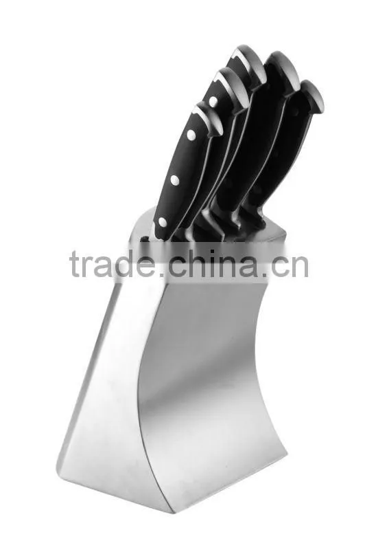 ABS PLASTIC HANDLE 6PCS KITCHEN KNIFE SET