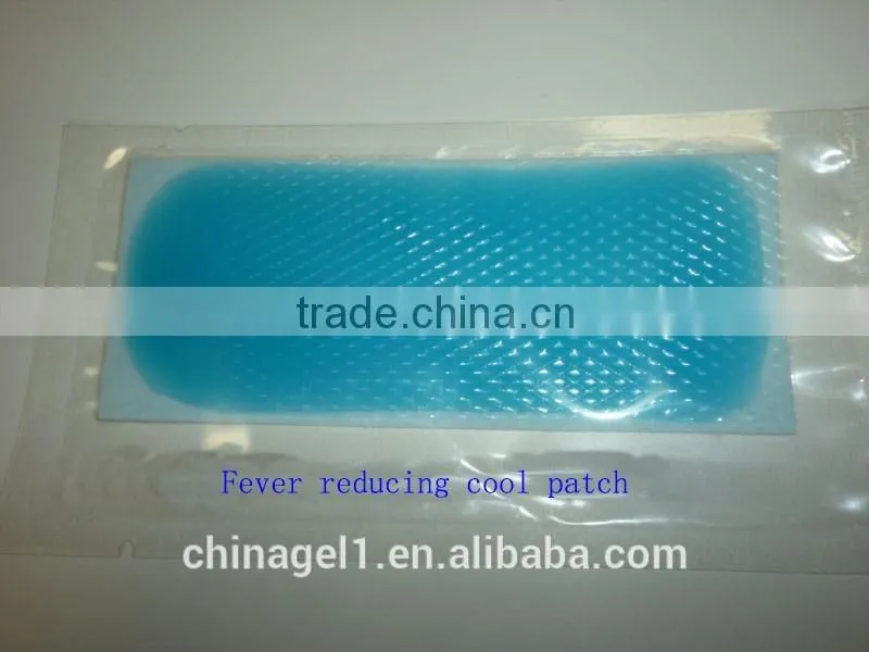 Fever reducing cooling gel pads/Ice cooling gel patch/ cooling pad