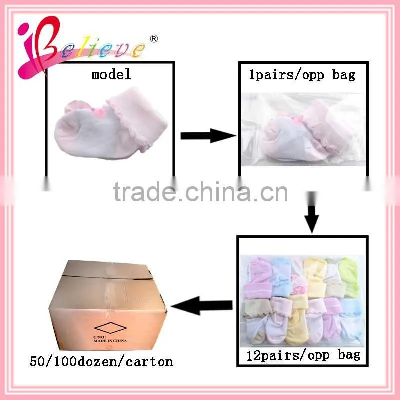 100% cotton thin socks wholesale elite socks,baby socks with ribbon bow