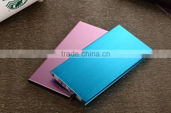 factory supplier 5000mah portable mobile phone power bank