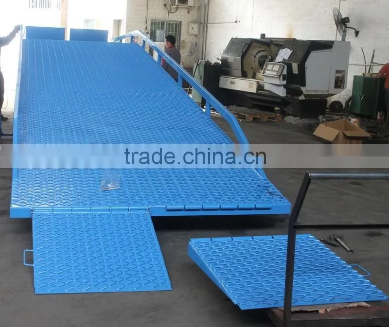 Mobile container loading dock leveler for sale