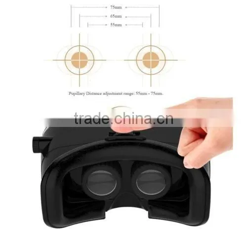 For 3D Movies and Games wholesale 3D VR Shinecon Real Virtual Headset with Virtual Reality Glasses
