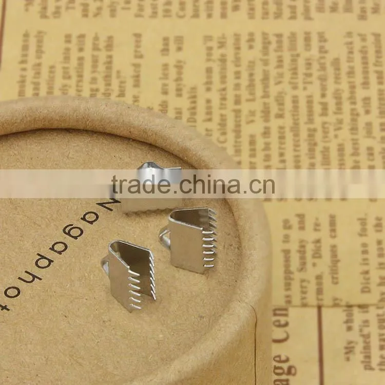 CZ6549 mirco cz pave end caps with hooks, end caps for jewelry or tassels