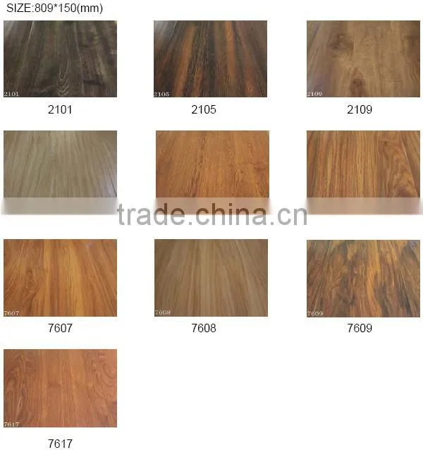 foshan 12mm HDF laminate wood flooring supplier