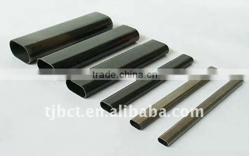 Q195 Black Annealed Oval Steel Pipes /BCT