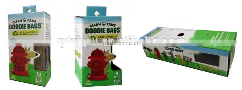 2016 New Style Thin Cardboard Box Packaging With Window