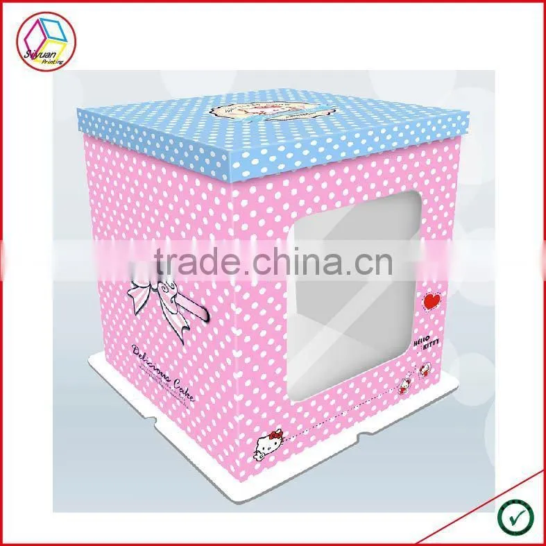 High Quality Clear Cupcake Boxes