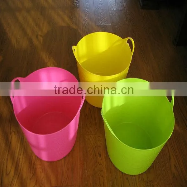 flexible bucket/colorful bucket/pe bucket