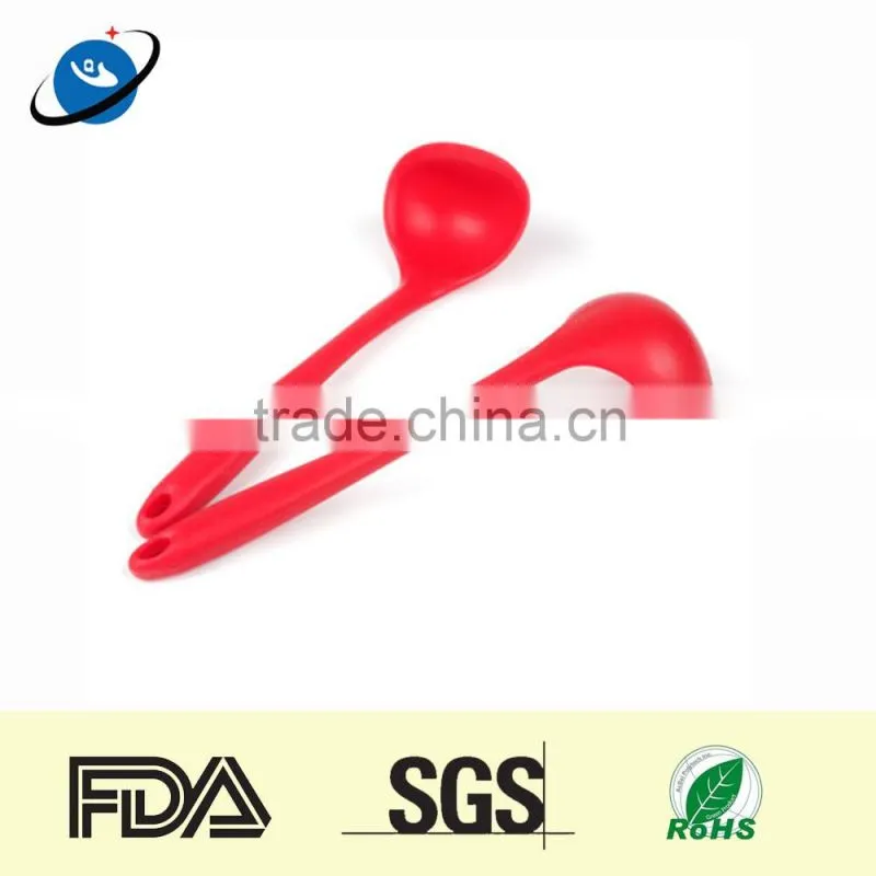 Colorful Soup Ladle Silicone Spoon