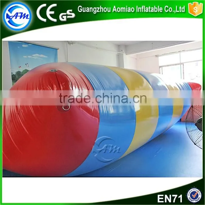 Good quality funny lake inflatable water blob pillow,blob balloon for sale