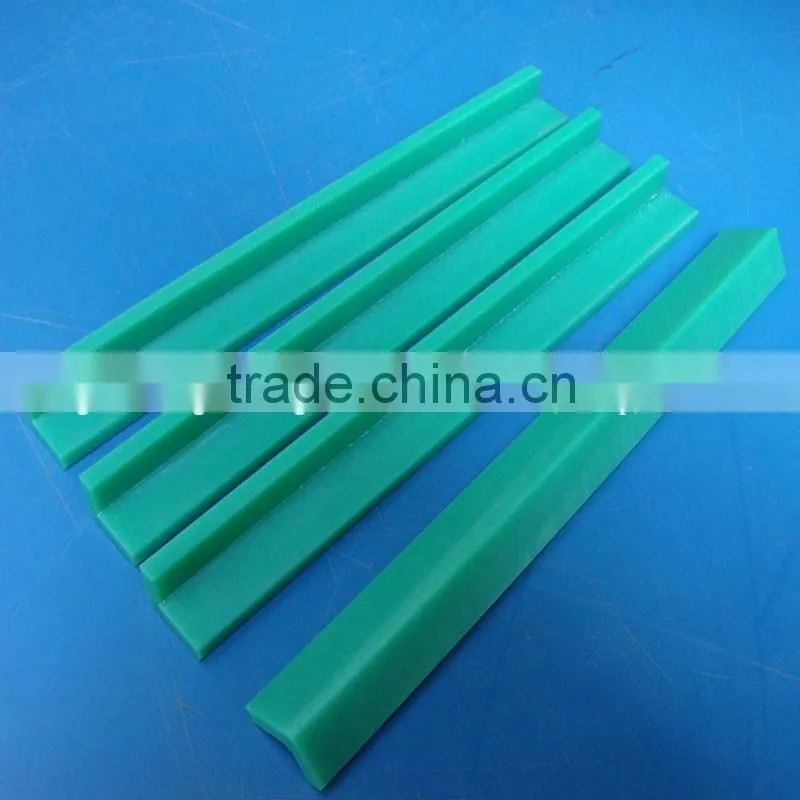 Impact resistant upe chain guide rail peuhmw belt guide