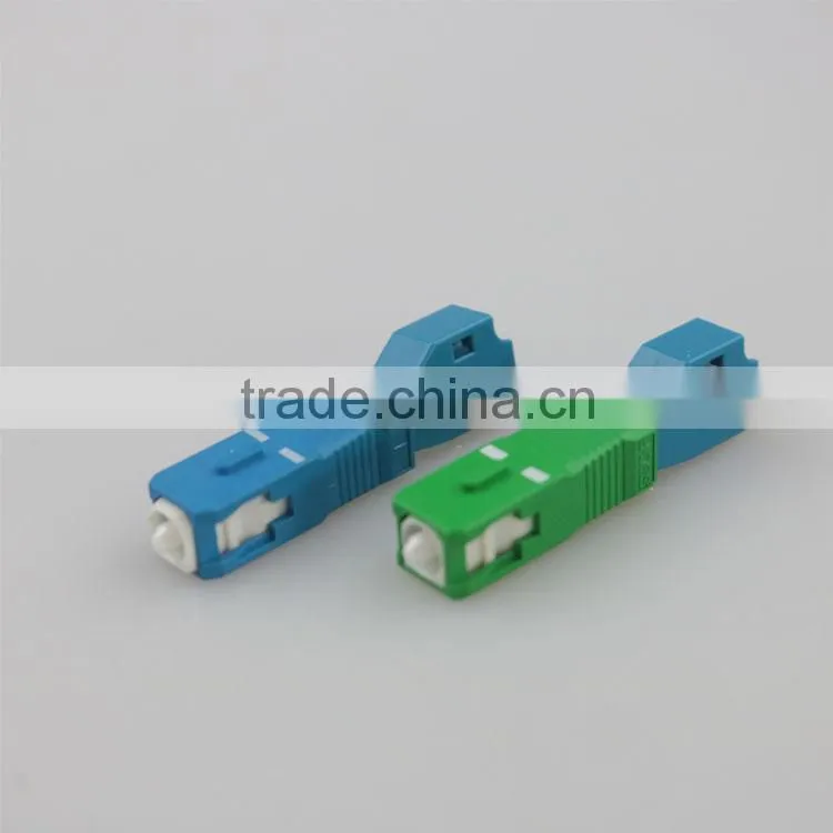 High Density Bulkhead Fiber Equipment FC-SC Easy Install Optical Fiber Adapter