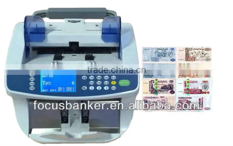 (Attractive Price! ! !) Heavy Duty Money Counter with Counterfeit Detection for most Currencies