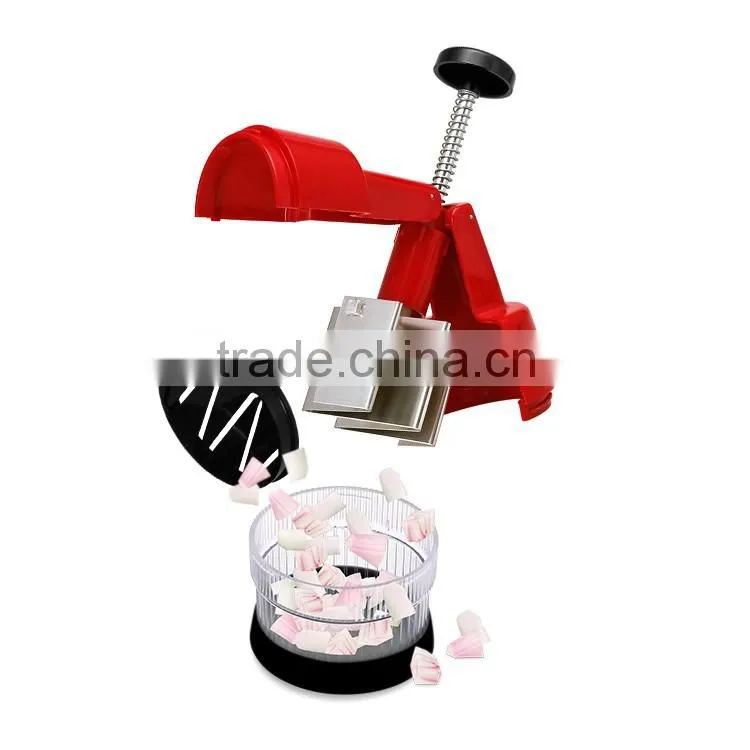 S/S+ABS+PS+PP 26*9.2*9.2 Plastic kitchen accessories new best carrot chopper/small tomato paste machine/ginger onion chopper
