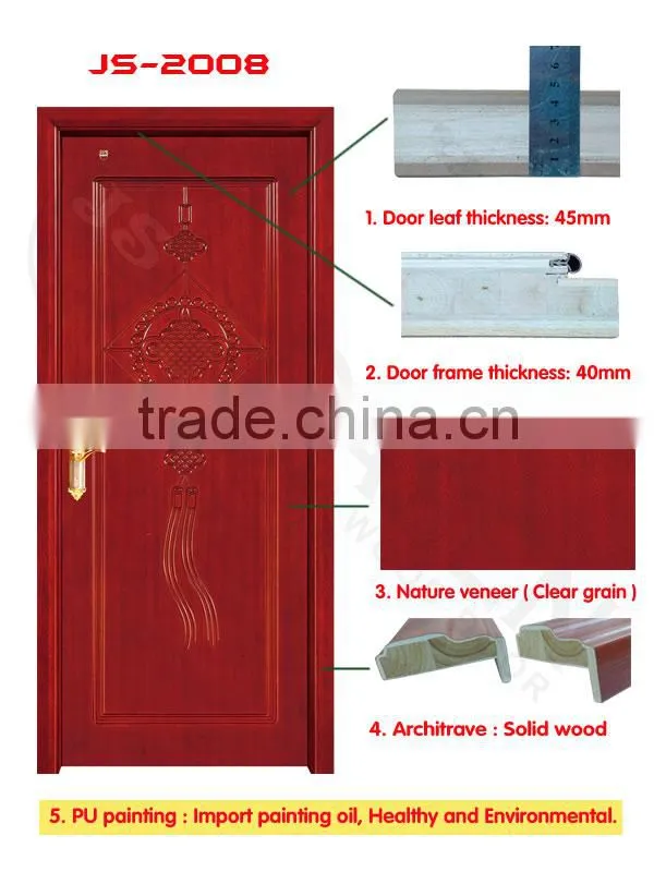 Guangzhou wood fire proof door