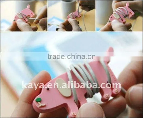Soft pvc bobbin thread winder