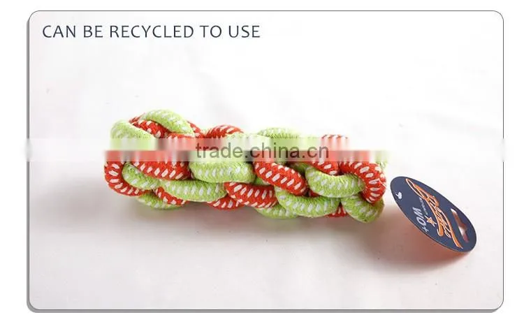 colorful rope toy for pet dog durable high quality very cute appearance